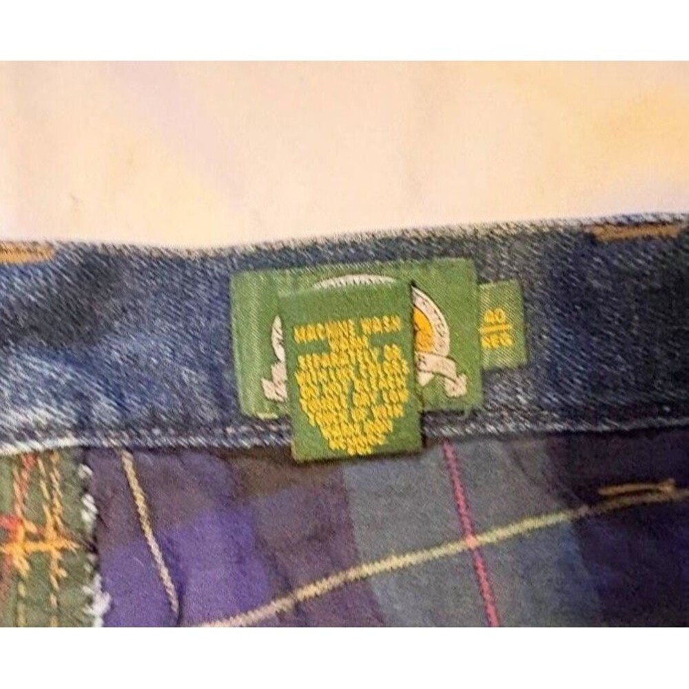 Cabela's Roughneck Relaxed Denim Flannel Lined Jeans 40 Reg 40x30 NWT - Picture 5 of 8